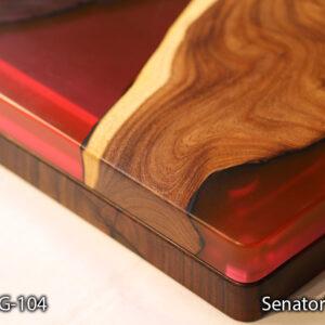 خرید تخته نرد لوکس ۶۰ سانتی مدل GB-104 سناتور وود