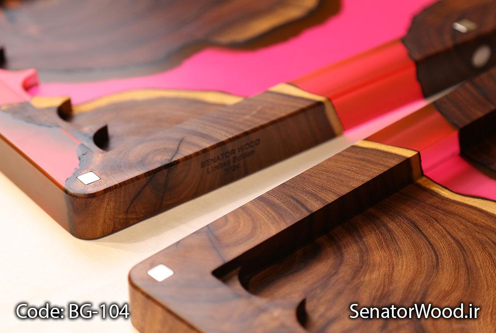 اتصالات مگنتی مخفی در لبههای تخته نرد لوکس