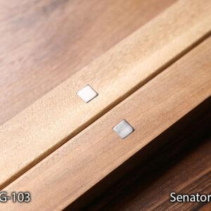 لبه‌های تخته نرد با اتصالات مگنتی مخفی و بدون لولا